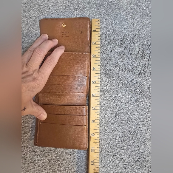 Authentic Vintage Louis Vuitton Wallet Leather Luxury - Picture 4 of 10